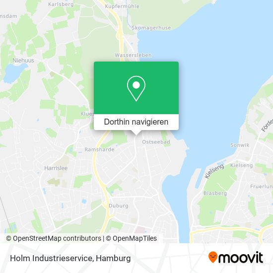 Holm Industrieservice Karte