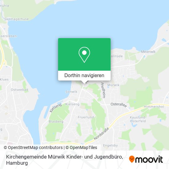 Kirchengemeinde Mürwik Kinder- und Jugendbüro Karte