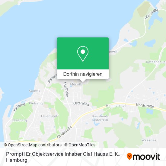 Prompt! Er Objektservice Inhaber Olaf Hauss E. K. Karte