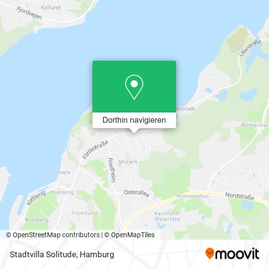 Stadtvilla Solitude Karte