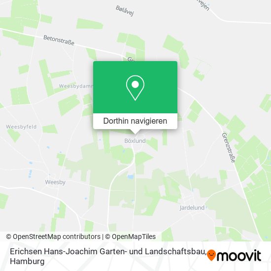 Erichsen Hans-Joachim Garten- und Landschaftsbau Karte