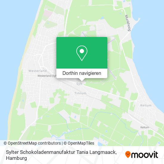 Sylter Schokoladenmanufaktur Tania Langmaack Karte