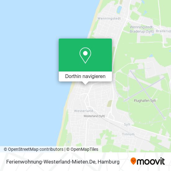 Ferienwohnung-Westerland-Mieten.De Karte