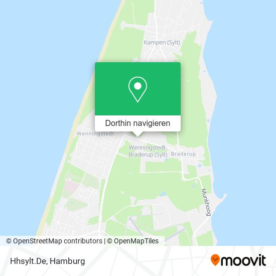 Hhsylt.De Karte