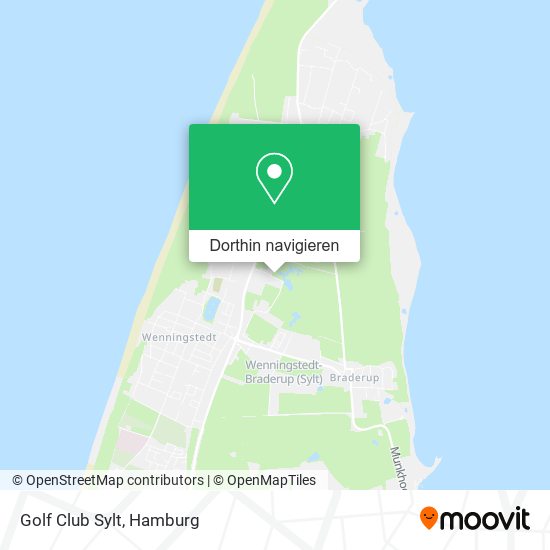 Golf Club Sylt Karte