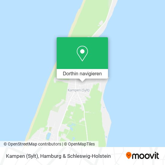 Kampen (Sylt) Karte