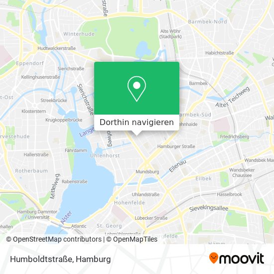 Humboldtstraße Karte