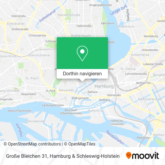 Große Bleichen 31 Karte