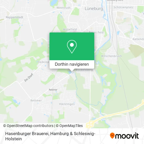 Hasenburger Brauerei Karte