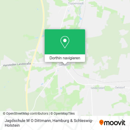Jagdschule W O Dittmann Karte