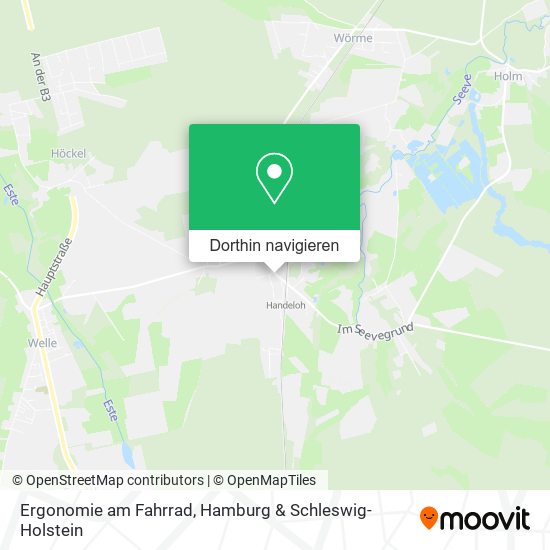 Ergonomie am Fahrrad Karte