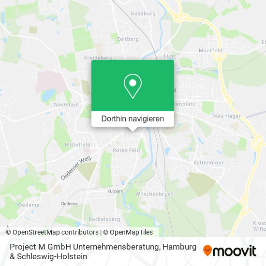 Project M GmbH Unternehmensberatung Karte
