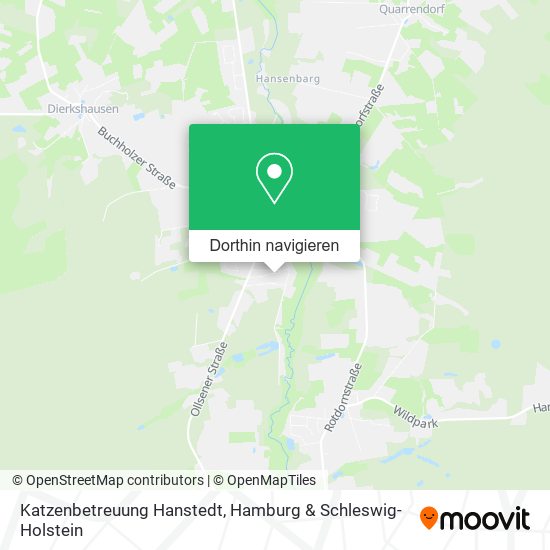 Katzenbetreuung Hanstedt Karte