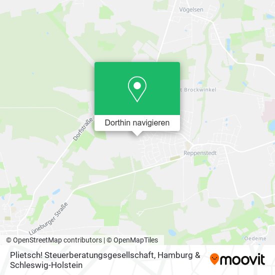 Plietsch! Steuerberatungsgesellschaft Karte
