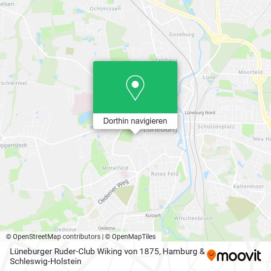 Lüneburger Ruder-Club Wiking von 1875 Karte