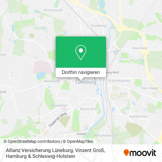 Allianz Versicherung Lüneburg, Vinzent Groß Karte