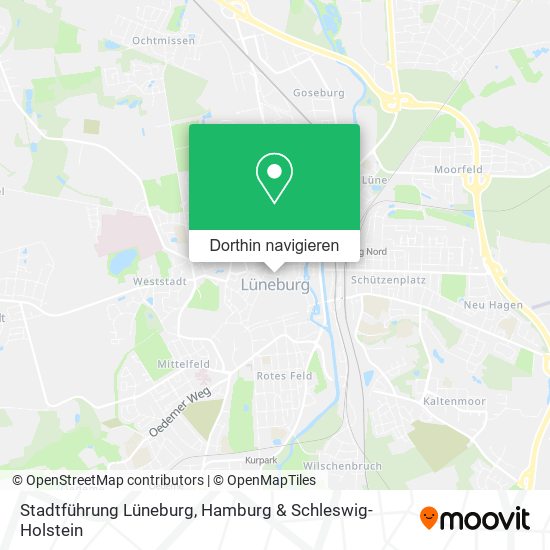 Stadtführung Lüneburg Karte