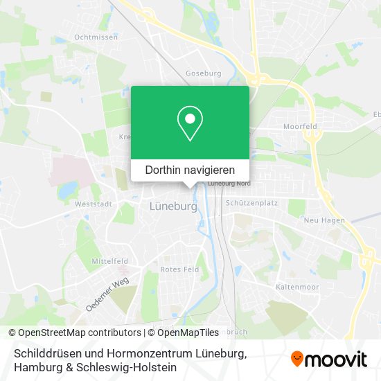 Schilddrüsen und Hormonzentrum Lüneburg Karte
