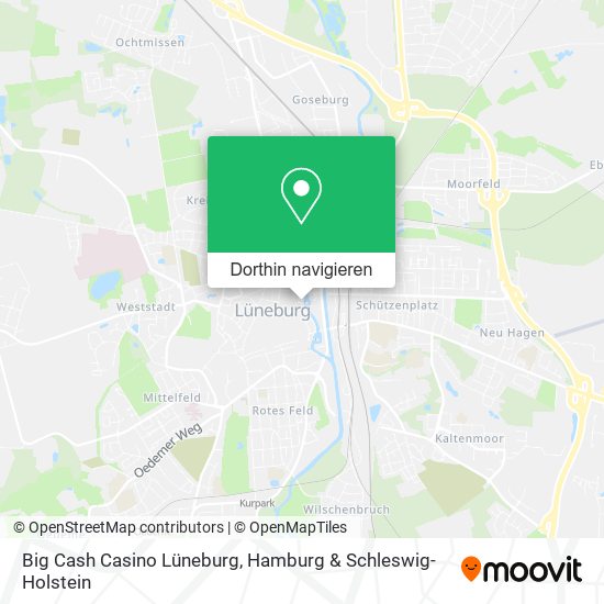 Big Cash Casino Lüneburg Karte