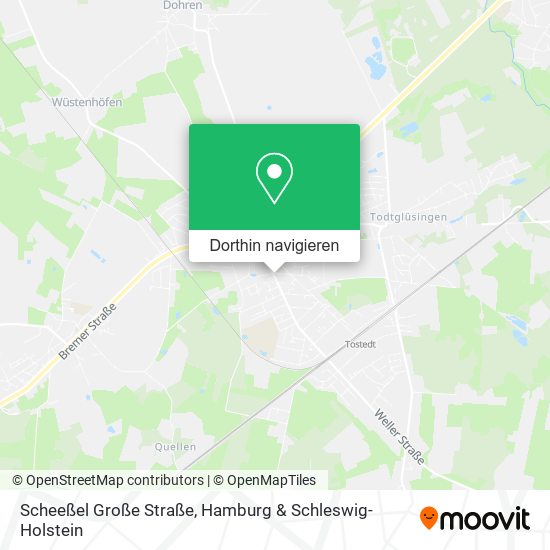Scheeßel Große Straße Karte