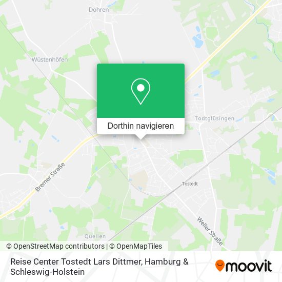 Reise Center Tostedt Lars Dittmer Karte