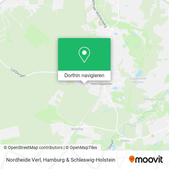 Nordheide Verl Karte