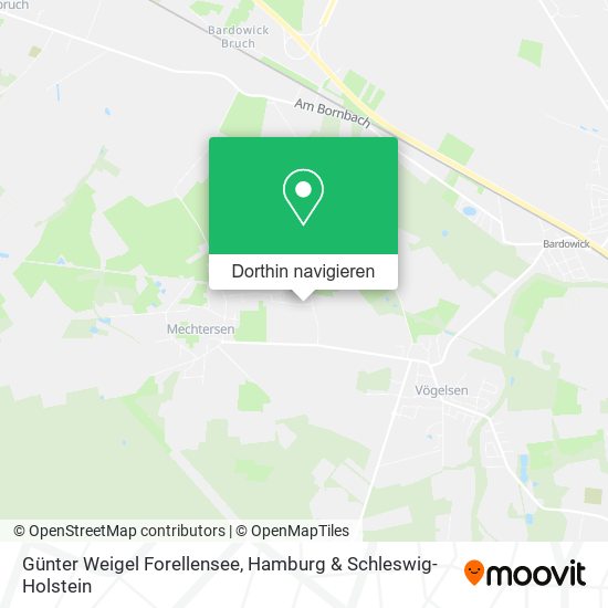 Günter Weigel Forellensee Karte