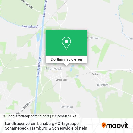 Landfrauenverein Lüneburg - Ortsgruppe Scharnebeck Karte