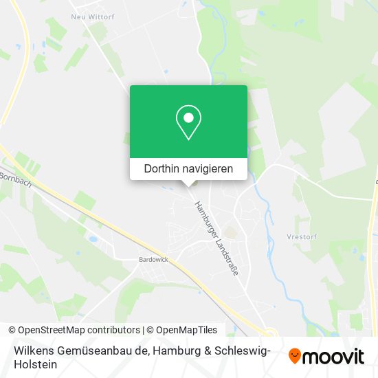 Wilkens Gemüseanbau de Karte