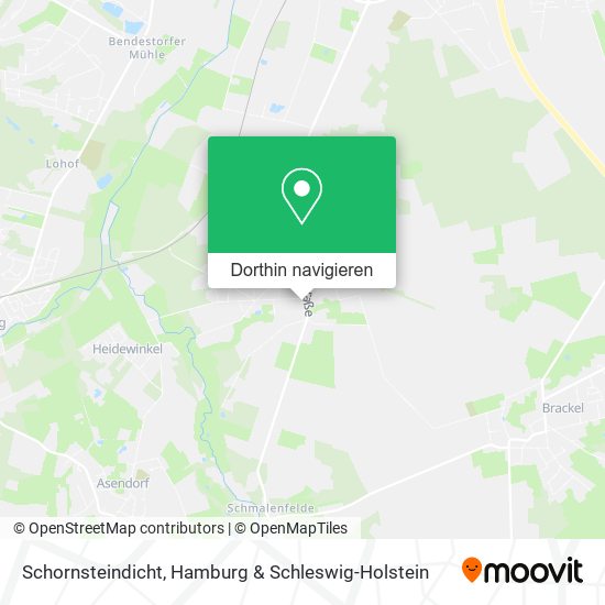 Schornsteindicht Karte