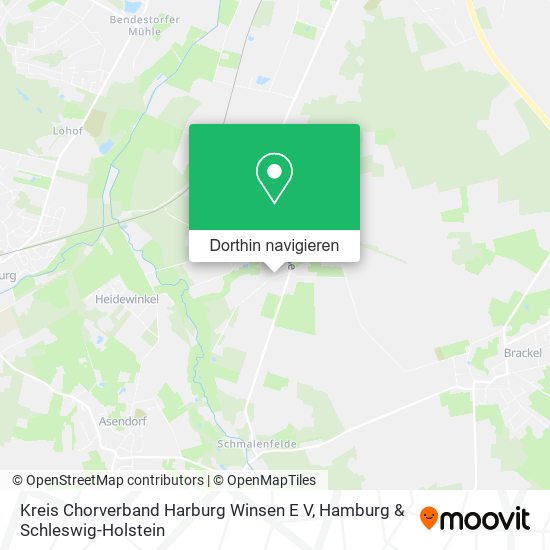 Kreis Chorverband Harburg Winsen E V Karte