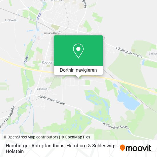 Hamburger Autopfandhaus Karte