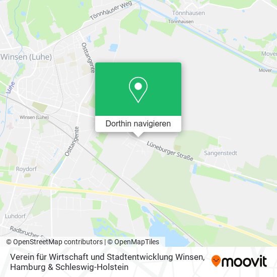 Verein für Wirtschaft und Stadtentwicklung Winsen Karte
