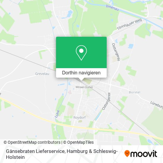 Gänsebraten Lieferservice Karte