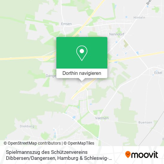 Spielmannszug des Schützenvereins Dibbersen / Dangersen Karte