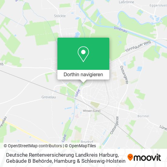 Deutsche Rentenversicherung Landkreis Harburg, Gebäude B Behörde Karte