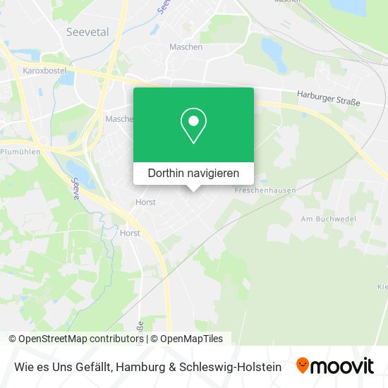 Wie es Uns Gefällt Karte