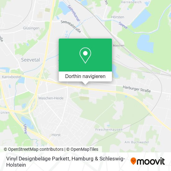 Vinyl Designbeläge Parkett Karte