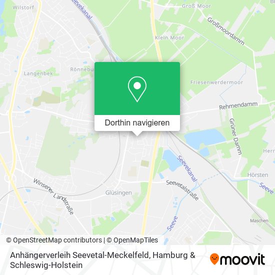 Anhängerverleih Seevetal-Meckelfeld Karte