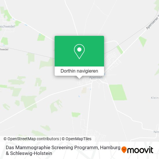 Das Mammographie Screening Programm Karte