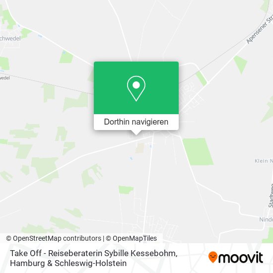 Take Off - Reiseberaterin Sybille Kessebohm Karte
