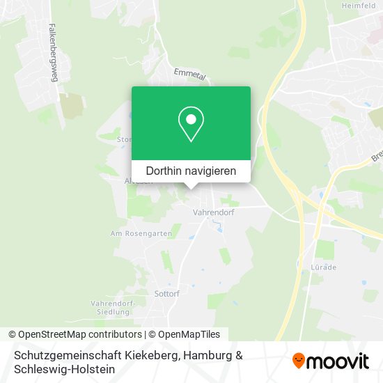Schutzgemeinschaft Kiekeberg Karte