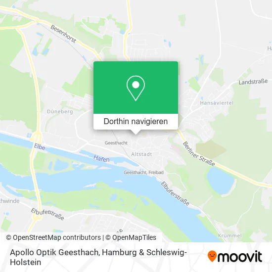 Apollo Optik Geesthach Karte