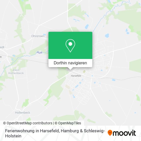 Ferienwohnung in Harsefeld Karte