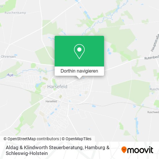 Aldag & Klindworth Steuerberatung Karte