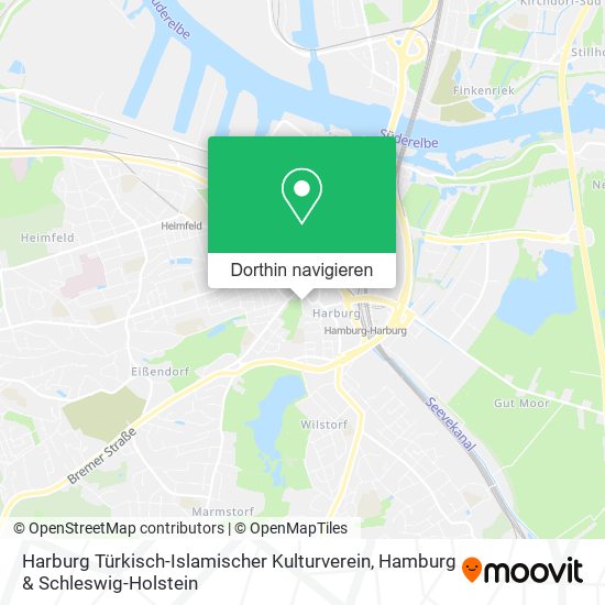 Harburg Türkisch-Islamischer Kulturverein Karte