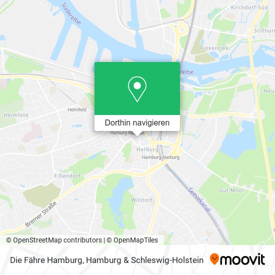 Die Fähre Hamburg Karte