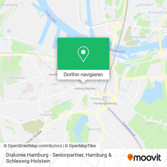 Diakonie Hamburg - Seniorpartner Karte