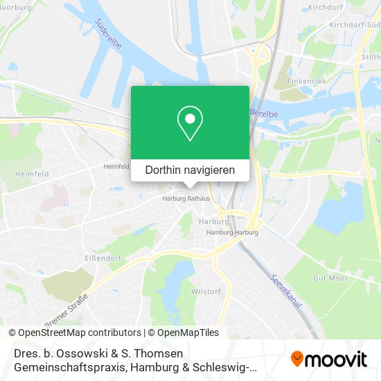 Dres. b. Ossowski & S. Thomsen Gemeinschaftspraxis Karte