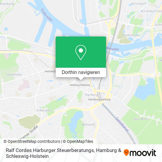 Ralf Cordes Harburger Steuerberatungs Karte